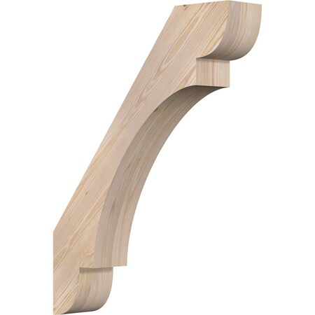 Ekena Millwork 5 1/2"W x 26"D x 34"H Olympic Smooth Knee Brace, Douglas Fir BRC06X26X34OLY00SDF